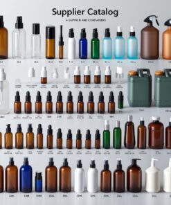 1 liter glass bottle