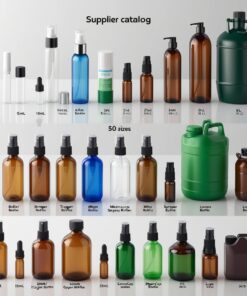 10ml Blue Glass Bottle with Screw Cap