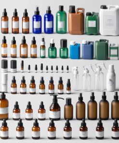 100ml Plastic Bottle with Lotion Cap