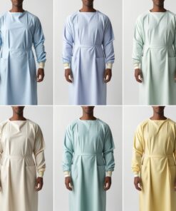 Disposable gown top green XX large