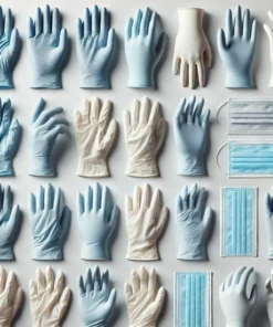 vinyl disposable High risk exam gloves