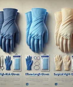 Dermagrip latex gloves