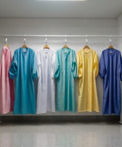 disposable isolation gown 50gsm