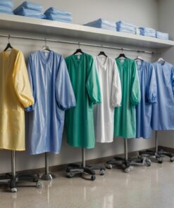 theatre gown reusable 100% cotton (reinforced)