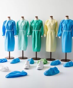 disposable isolation gown (50gsm)