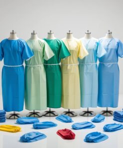 disposable isolation gown (50gsm)