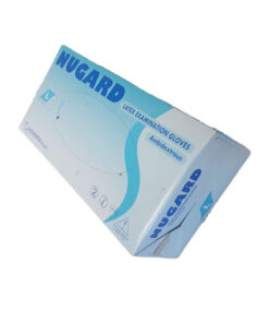 Alternative view of isolation gown reinforced