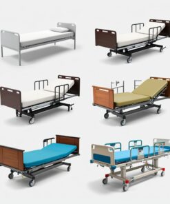 ABS Single Crank Hospital bed