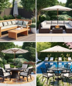 6 seater garden furniture