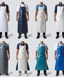 black waterproof apron