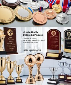 desk plate with name