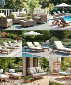 Wood outdoor furniture