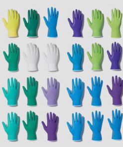 universal nitrile High risk exam ination gloves