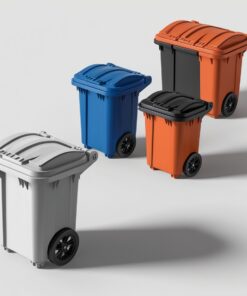 32 litre wheelie bin