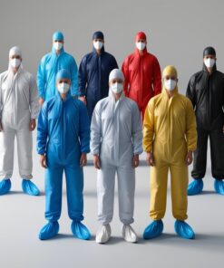 Disposable shoe covers Black XX Large