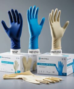 Dermagrip non latex surgical gloves