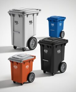 360 litre wheelie bins for sale