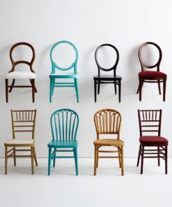 white folding chairs