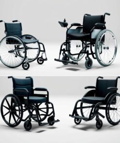 Wheelchair - Allum / Nylon / Wheel Release