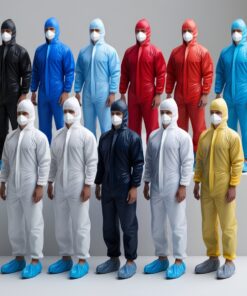 Disposable mop caps  Blue Medium