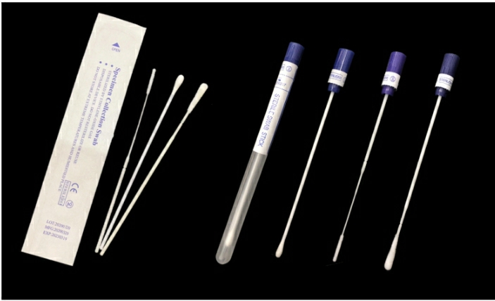 collecting nasopharyngeal swab - Image 11