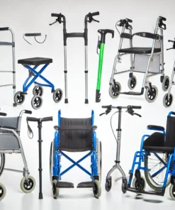 Wheelchair - Steel / Nylon / Fix Arm & Foot - basic model