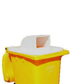 Wheelie Bin Hood - Plastic - Single - Suitable for 240L Bin - 55 x 61 x 26 cm - LB061