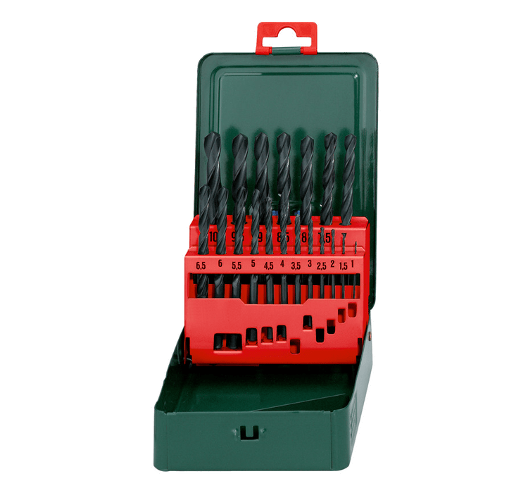 Metabo HSS-R Drill Bit Storage Case SP, 19 Pce
