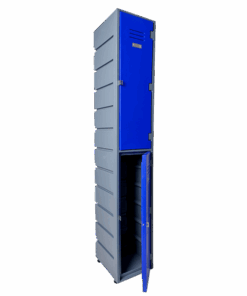 Flat Top Solid Plastic Lockers