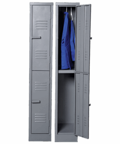 Solid Steel Locker Two Tier