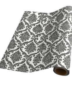 Black & White Damask (5m x 50cm)