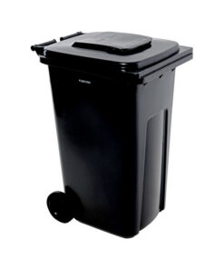 Emergency Red 240L Wheelie Bin,